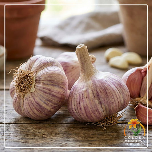 Garlic 'Egyptian Pink'